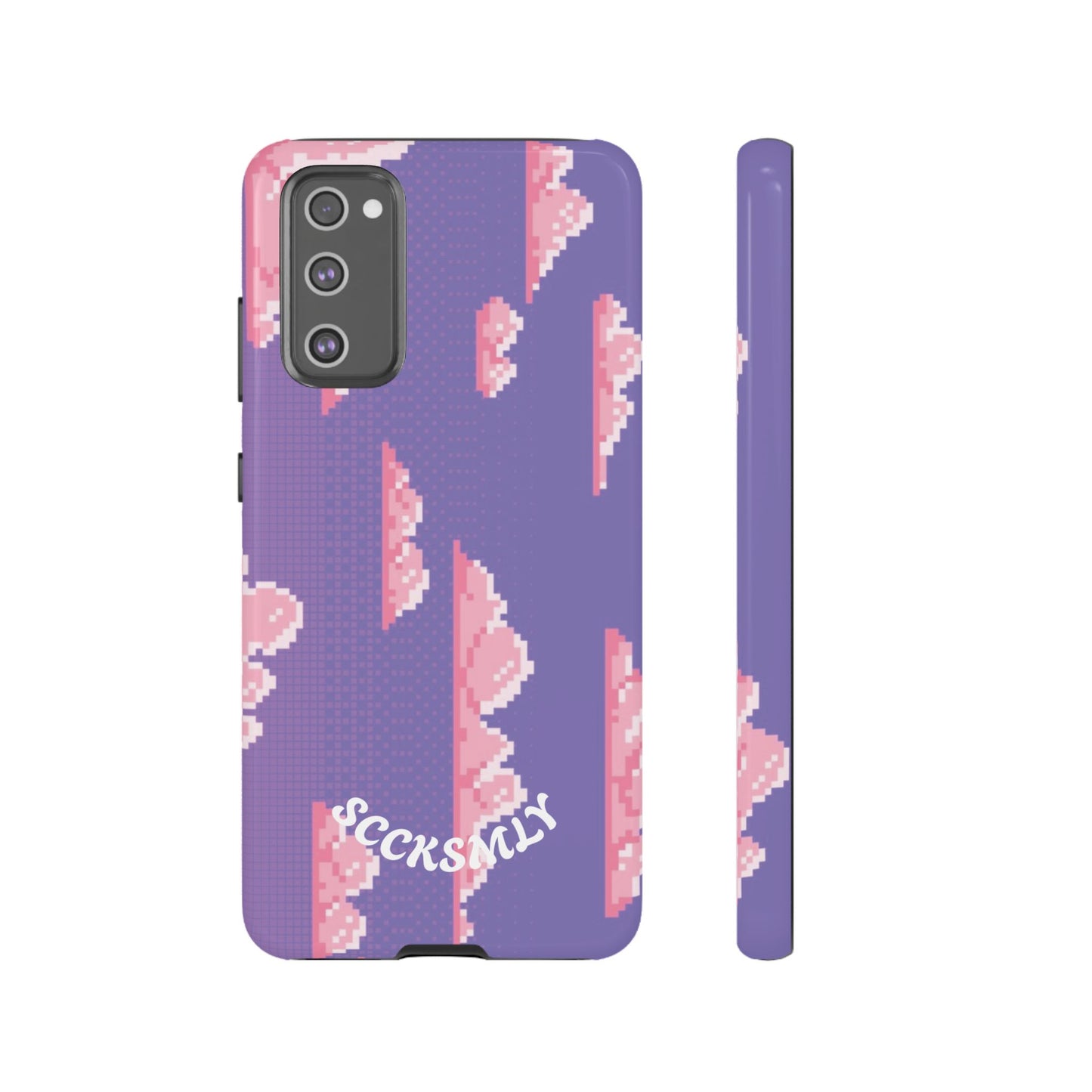 Purple Cotton Candy Sky Tough Phone Case for Samsung