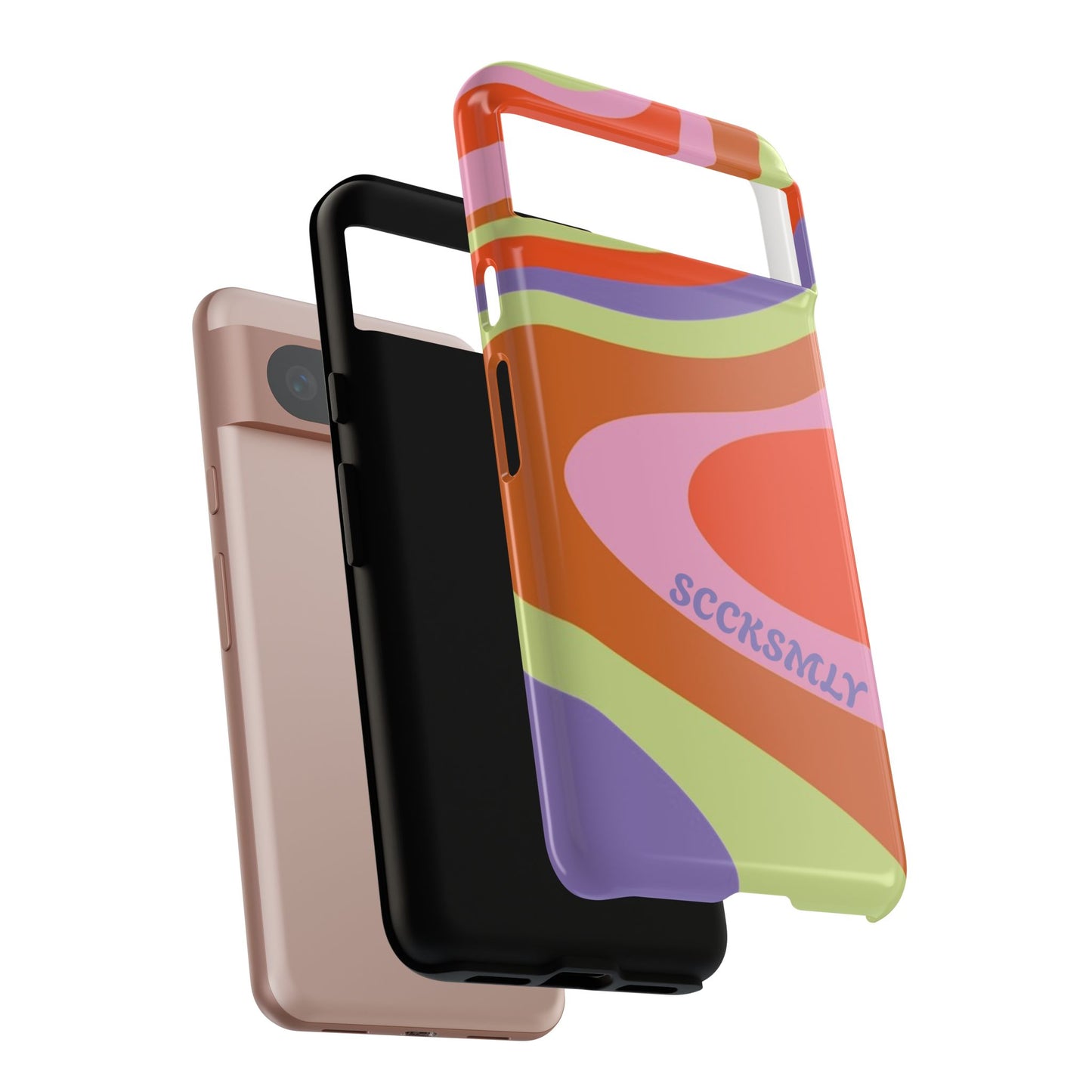 Curvy Swirl Phone Case for Google Pixel