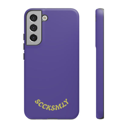 SOLID Dreamy Dusk Purple Tough Case for Samsung