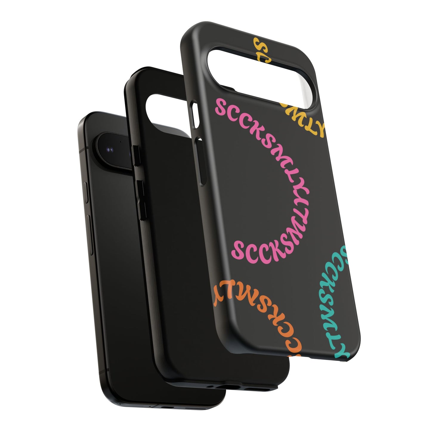 Y2K Wavy Script Tough Case for Google Pixel