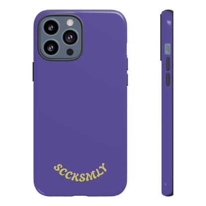 SOLID Dreamy Dusk Purple Tough Case for Apple