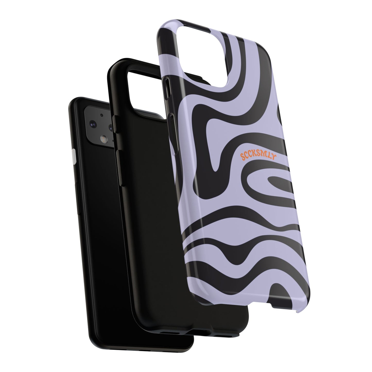 Purple Swirl Phone Case for Google Pixel