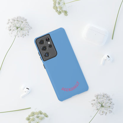 SOLID Blue Candie Tough Case for Samsung