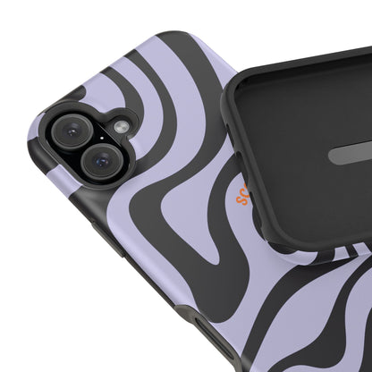 Purple Swirl Phone Case for Apple