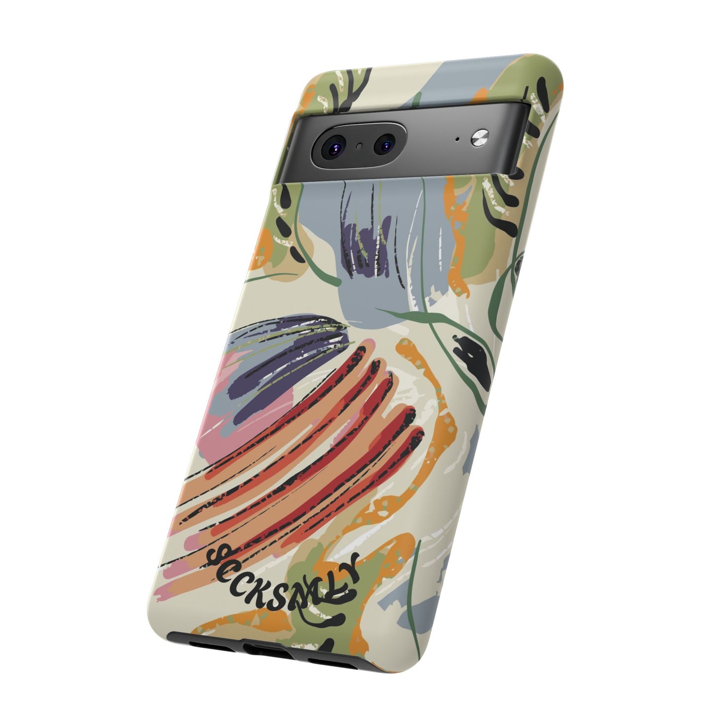 Botanical Strokes Palette Tough Phone Case for Google Pixel