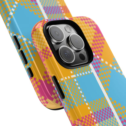 Pattern Punch Phone Case for Apple