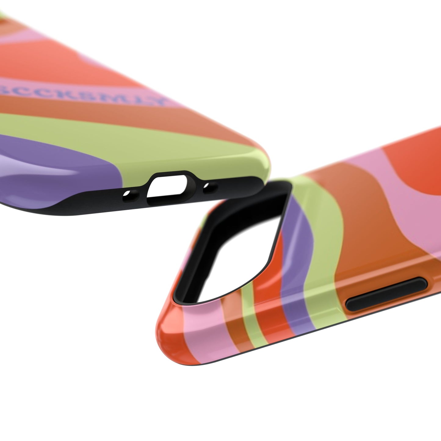 Curvy Swirl Phone Case for Apple