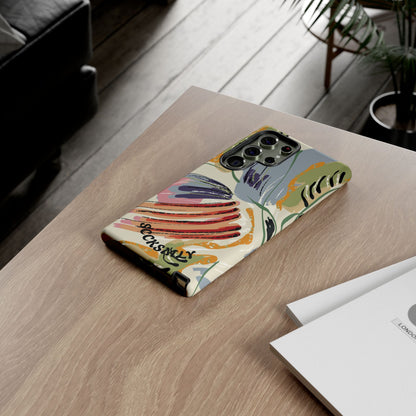 Botanical Strokes Palette Tough Phone Case for Samsung