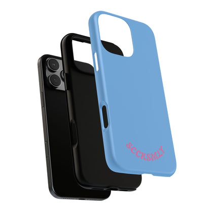 SOLID Blue Candie Tough Case for Apple