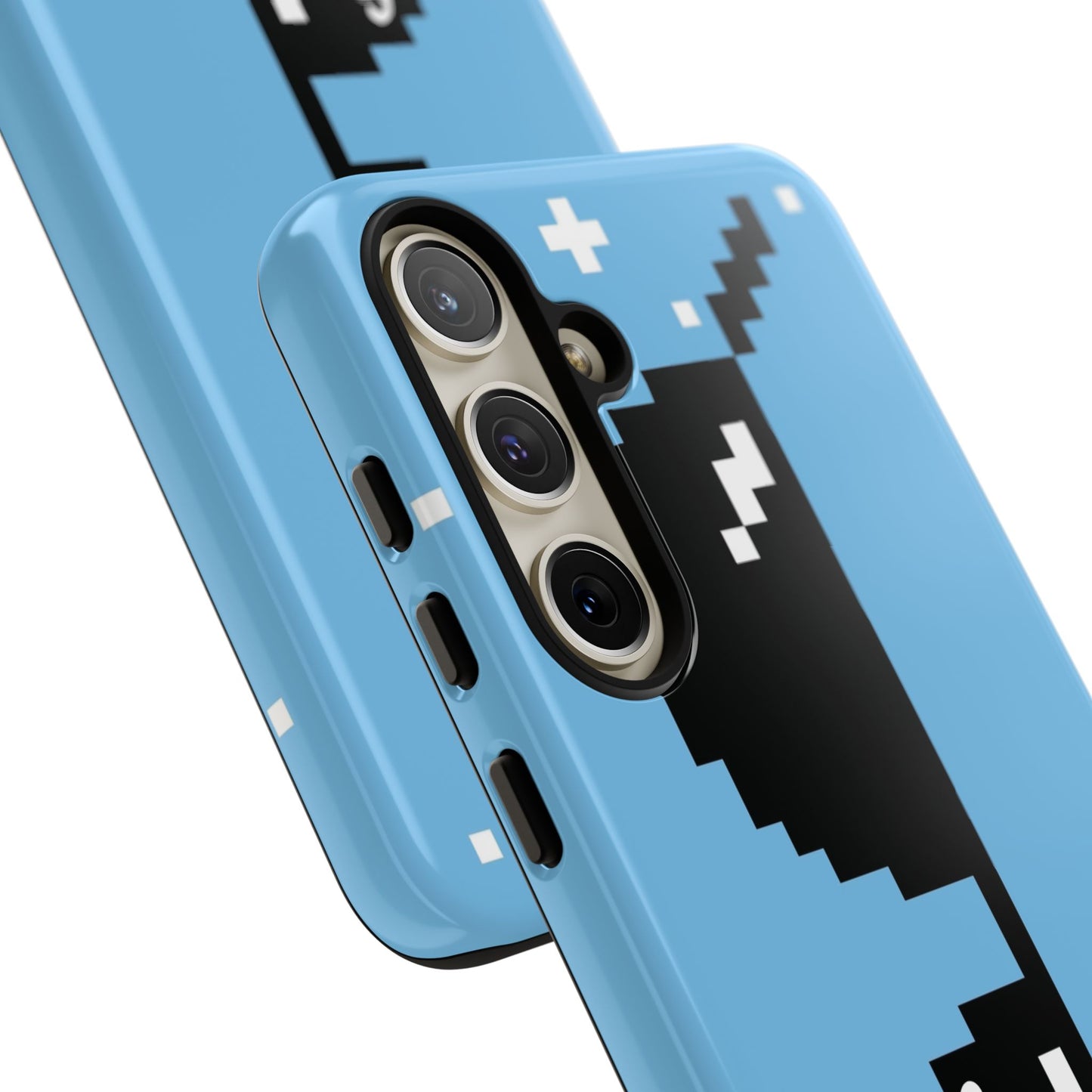 Pixel Glass Tough Phone Case for Samsung
