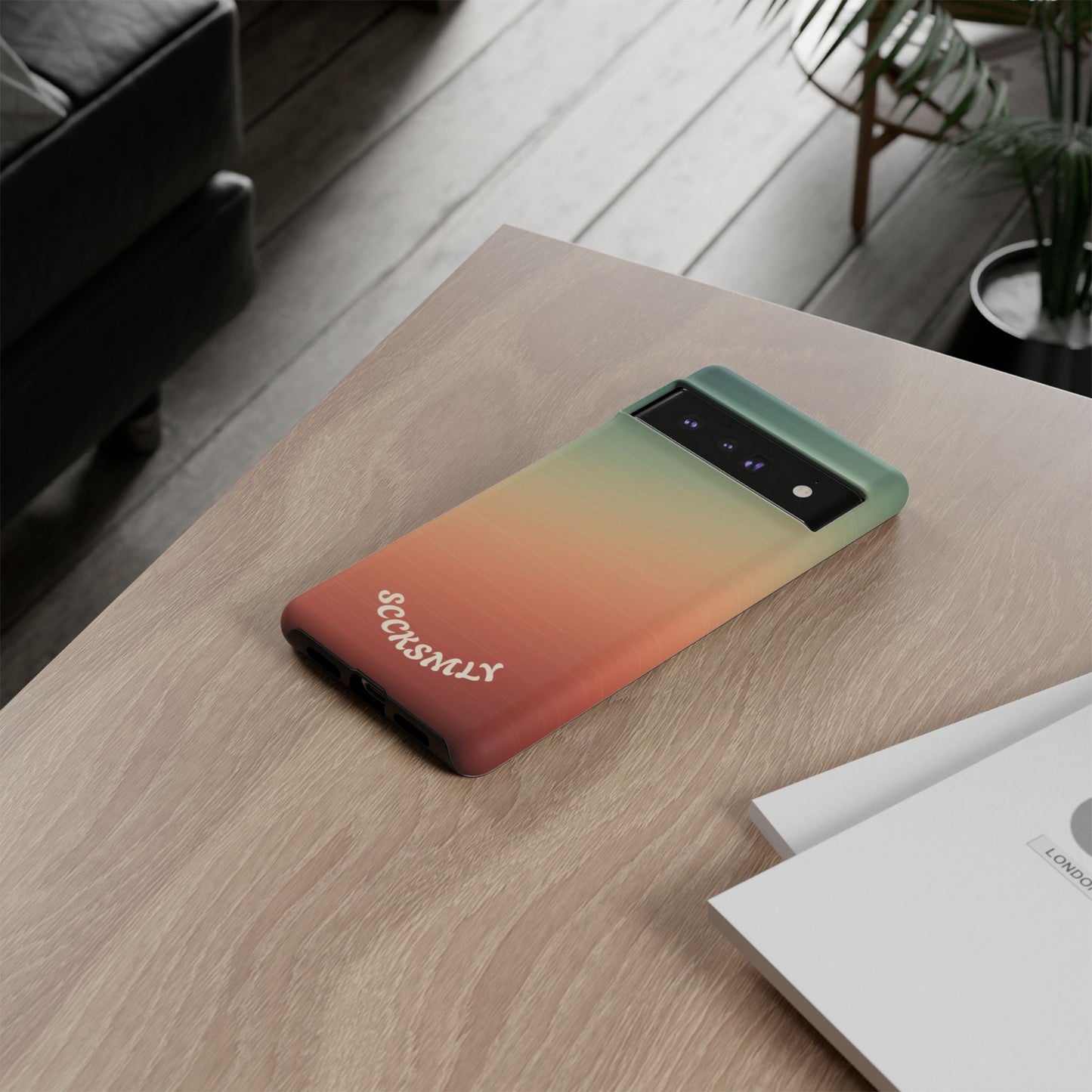 Warm Ombré Tough Phone Case for Google Pixel