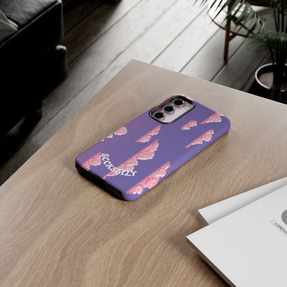 Purple Cotton Candy Sky Tough Phone Case for Samsung