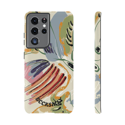 Botanical Strokes Palette Tough Phone Case for Samsung