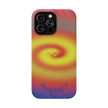 Toxic Spiral Tough Phone Case for Apple