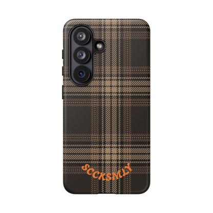 Brown Bread Plaid Tough Phone Case Samsung
