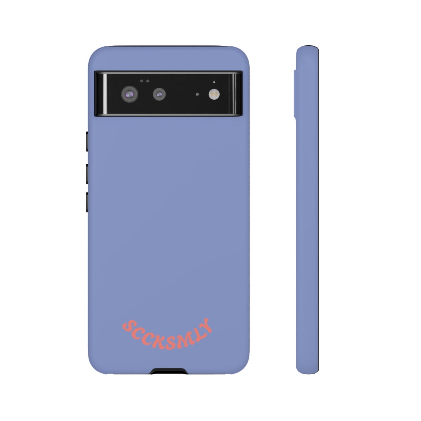Periwinkle Blue Tough Phone Case for Google Pixel