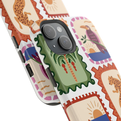 Tropical Print Phone Case for Apple