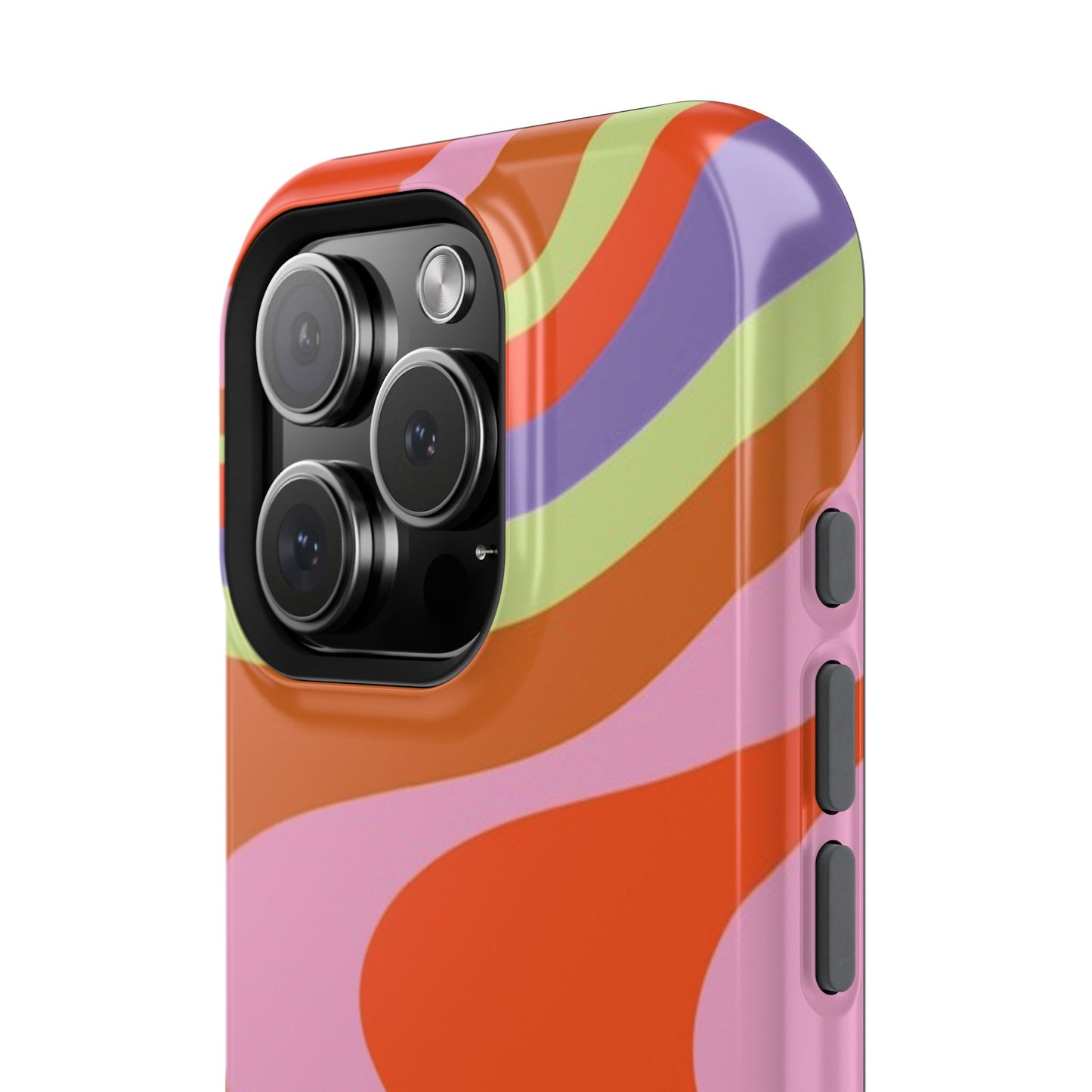Curvy Swirl Phone Case for Apple