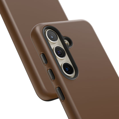 SOLID Chocolate Coco Tough Case for Samsung