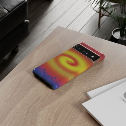 Toxic Spiral Tough Phone Case for Google Pixel