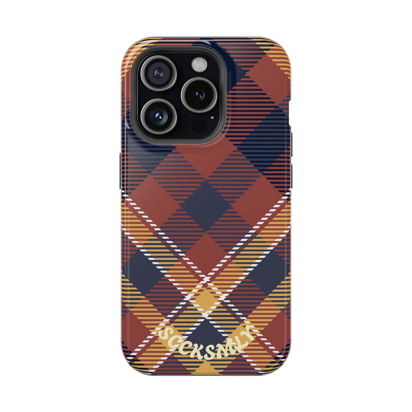 Harvest Tartan Phone Case for Apple