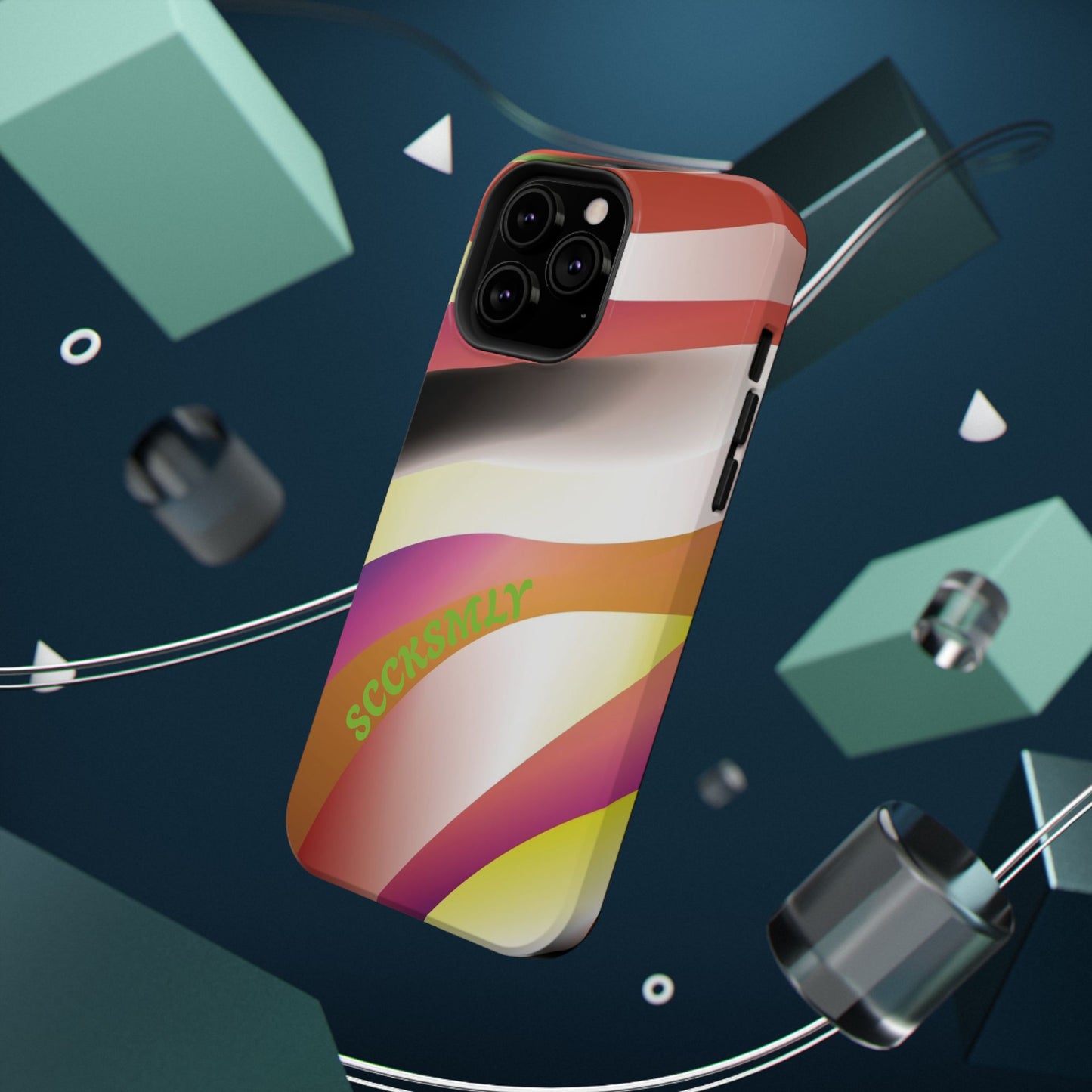 Neutral Waves Phone Case for Apple