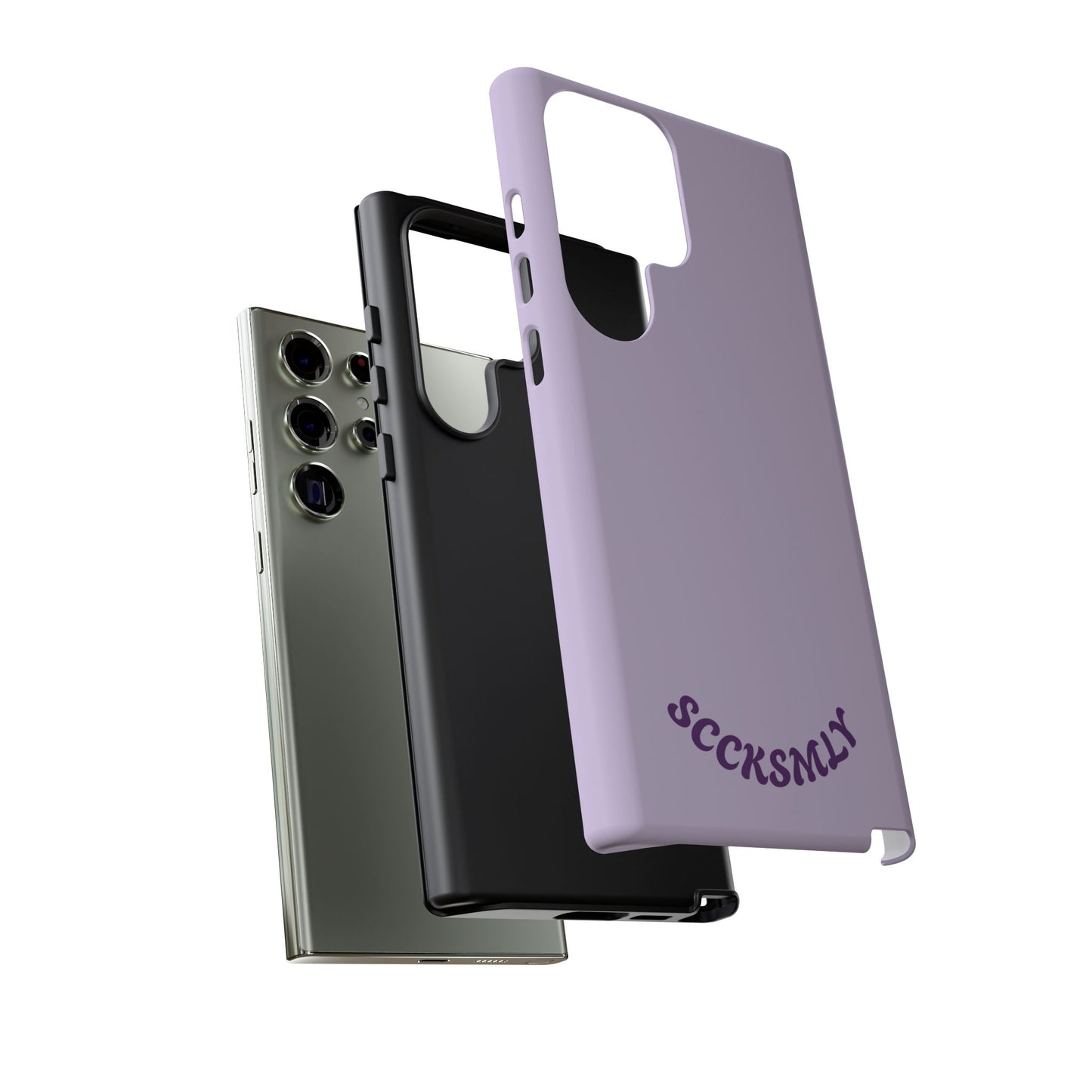 SOLID Morning Lilac Tough Case for Samsung