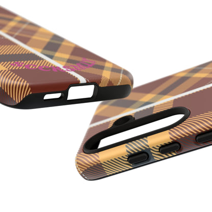Autumn Plaid Phone Case for Samsung