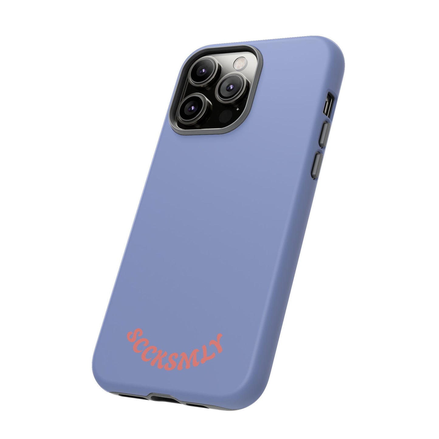 Periwinkle Blue Tough Phone Case for Apple