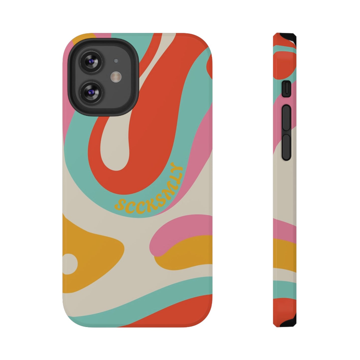 Psychodelic Acid Swirl Phone Case for Apple