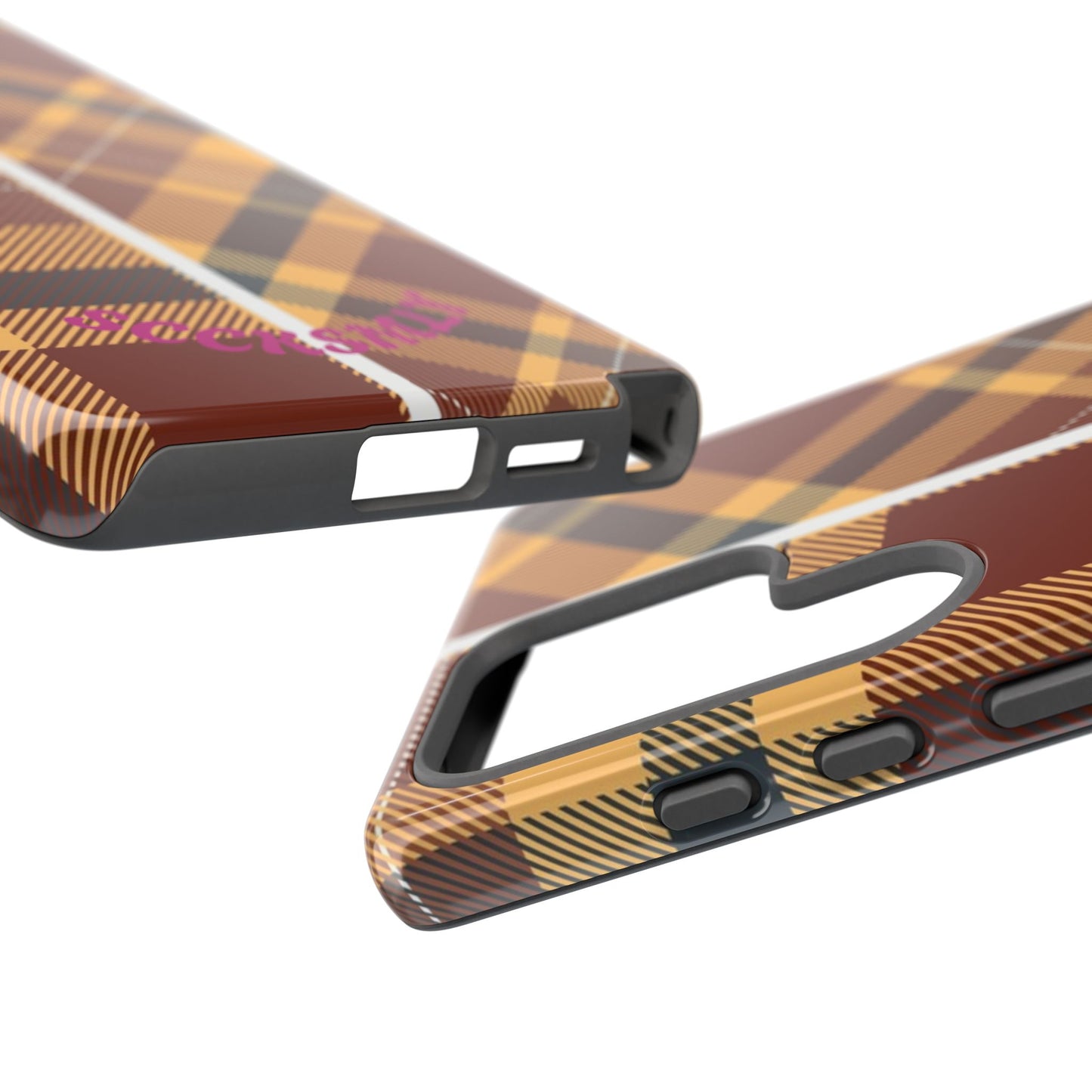 Autumn Plaid Phone Case for Samsung