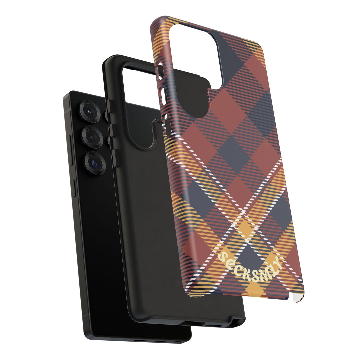 Harvest Tartan Phone Case for Samsung