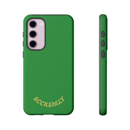 SOLID Green Grin Tough Case for Samsung