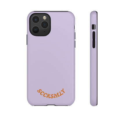 SOLID Lavender Mist Tough Case for Apple