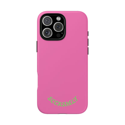 SOLID Sweet Static Pink Tough Case for Apple