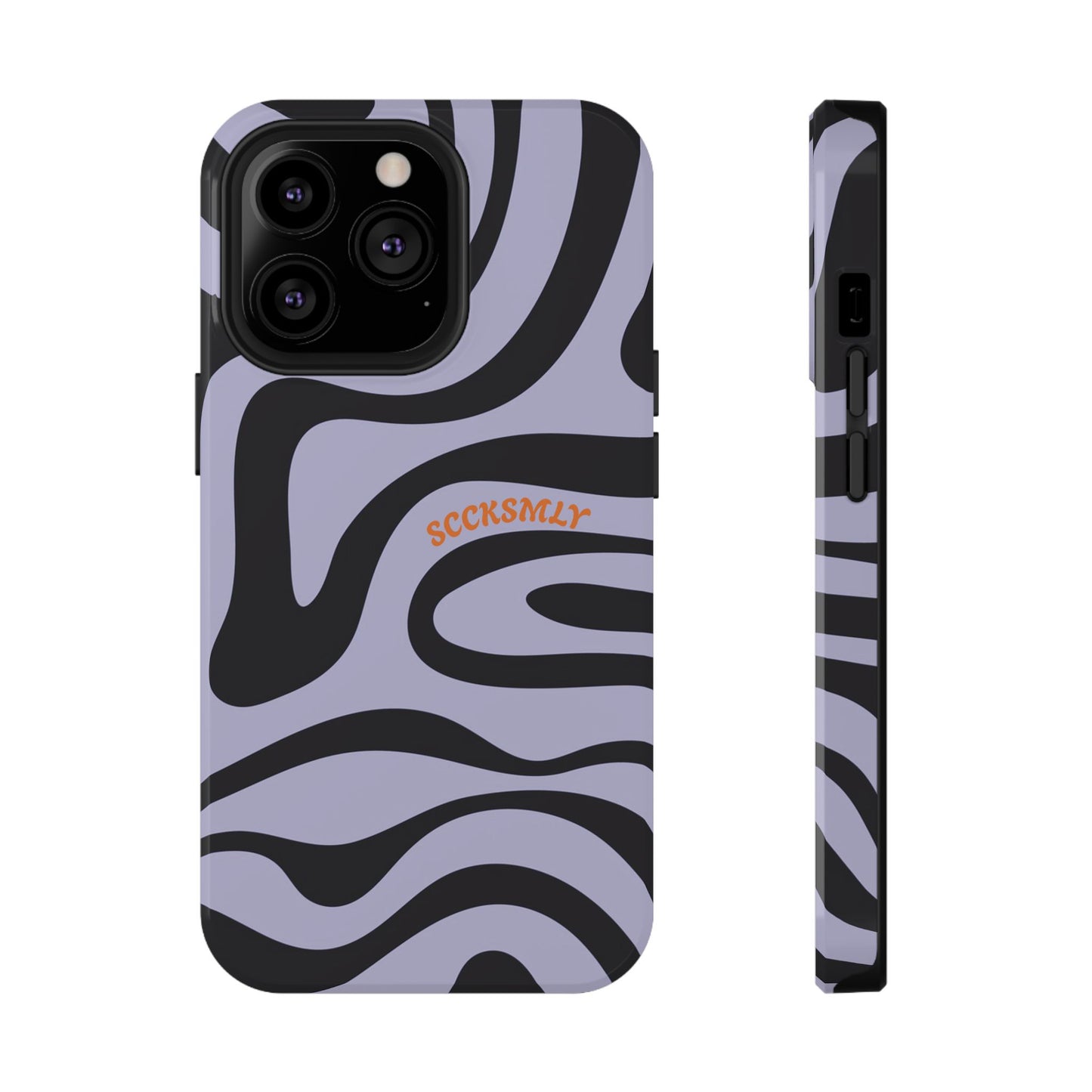 Purple Swirl Phone Case for Apple