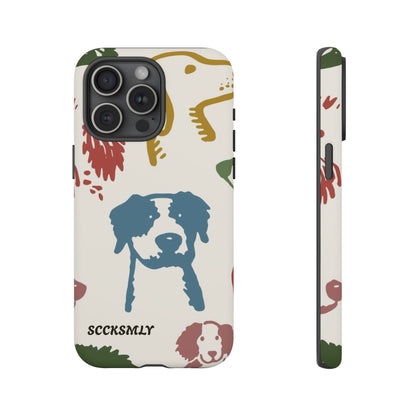 Paws & Portraits Tough Phone Case for Apple