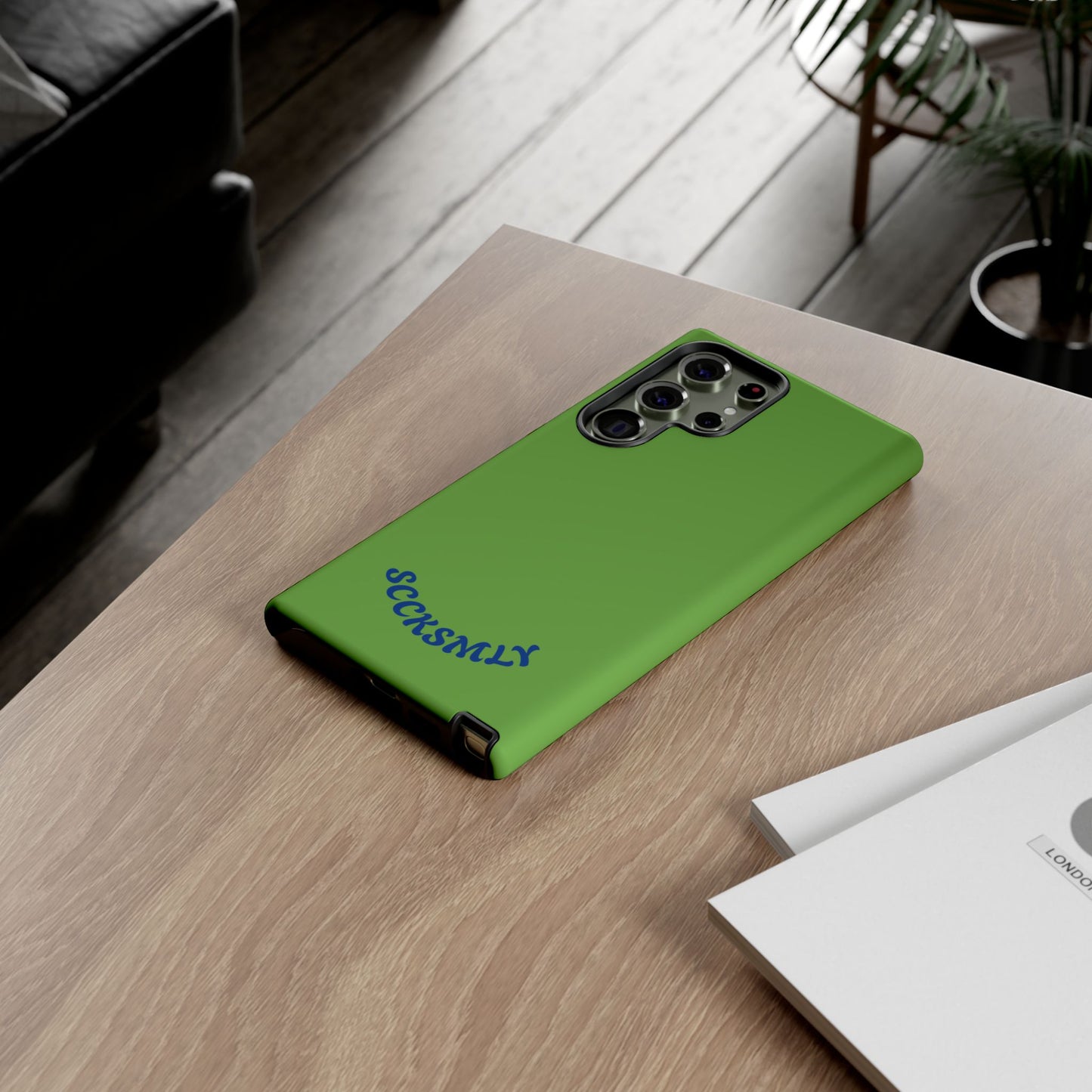 SOLID Matcha Moss Tough Case for Samsung