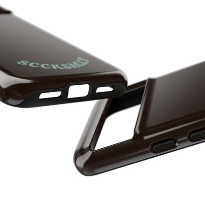 SOLID Espresso Mint Tough Phone Case for Google Pixel