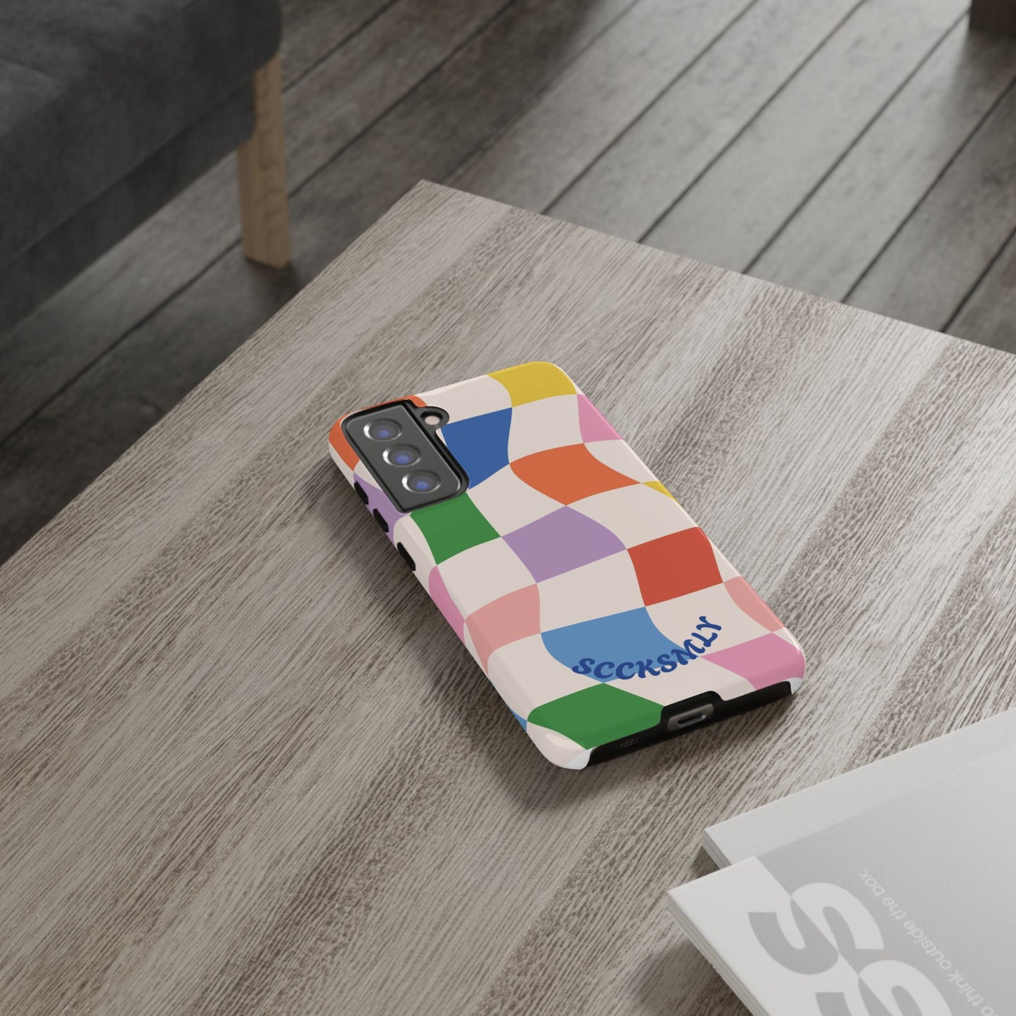 Checker Flicker Phone Case for Samsung