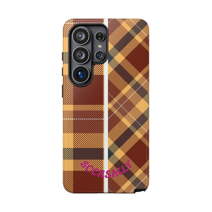 Autumn Plaid Phone Case for Samsung