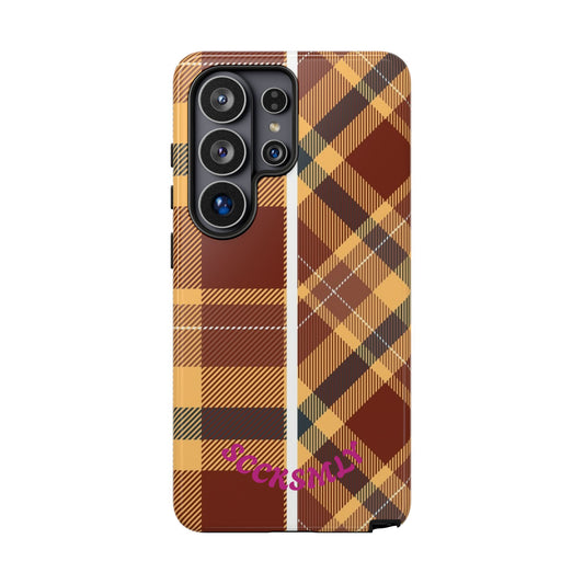 Autumn Plaid Phone Case for Samsung