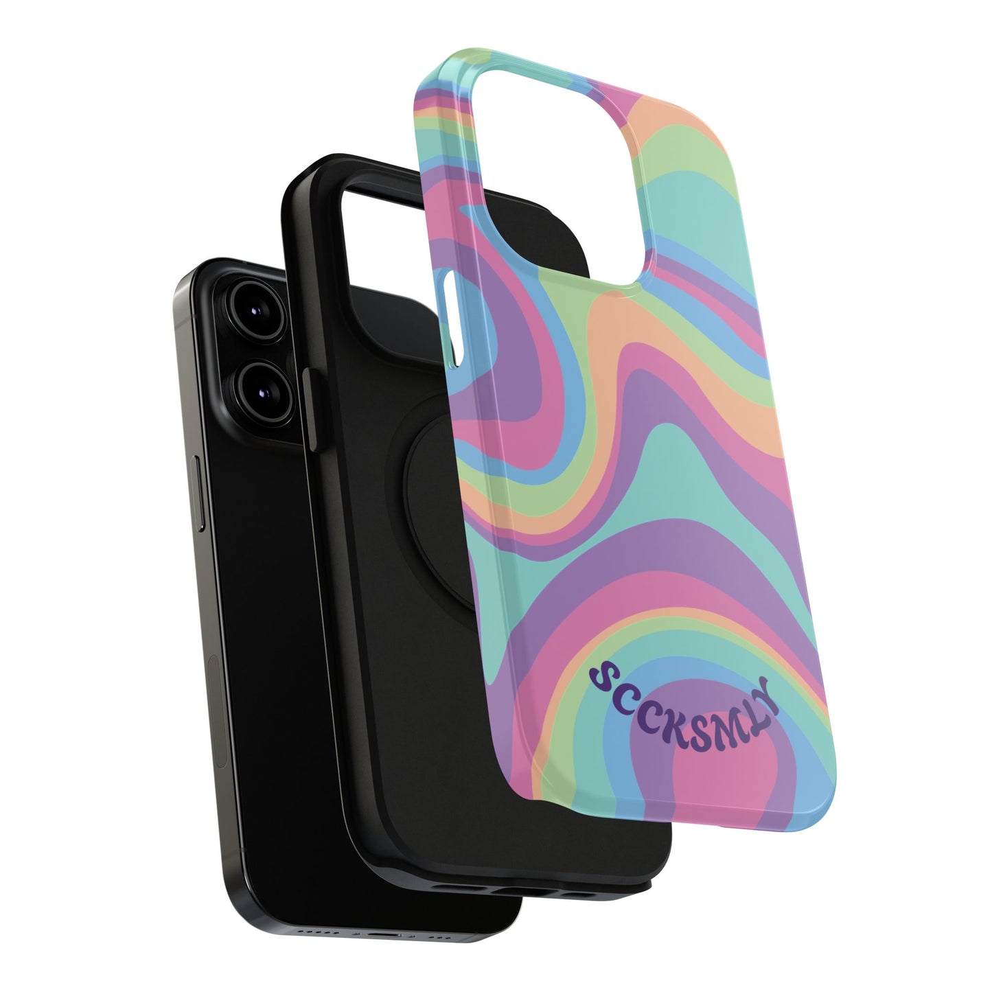 Pastel Swirl Phone Case for "IOS or Apple"