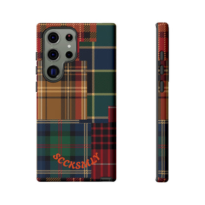 Heritage Hues Patchwork Tough Phone Case for Samsung