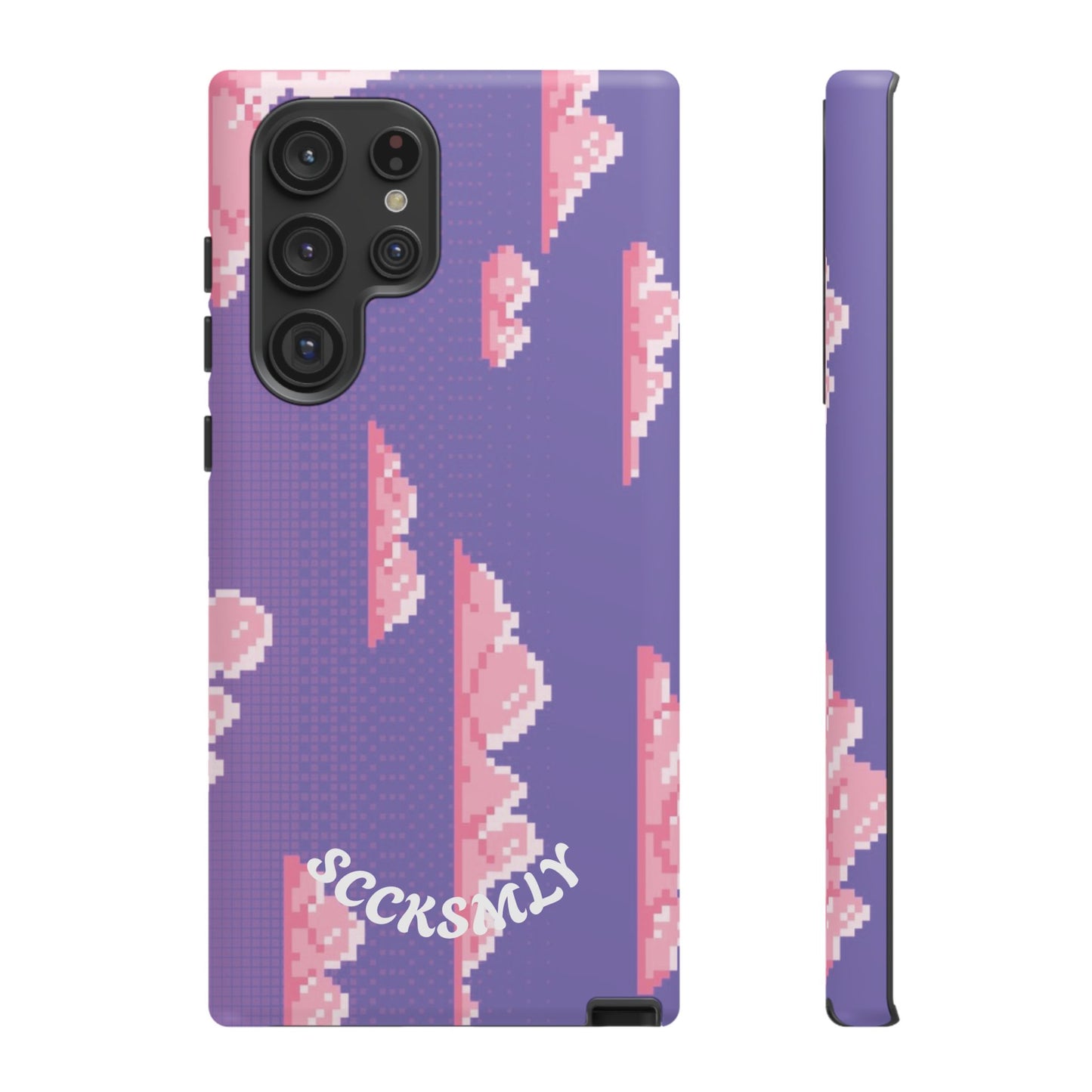Purple Cotton Candy Sky Tough Phone Case for Samsung