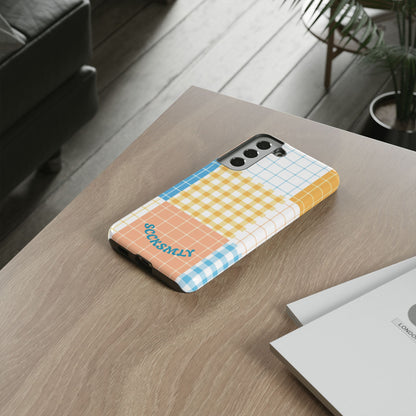 Joy Checkmate Phone Case for Samsung