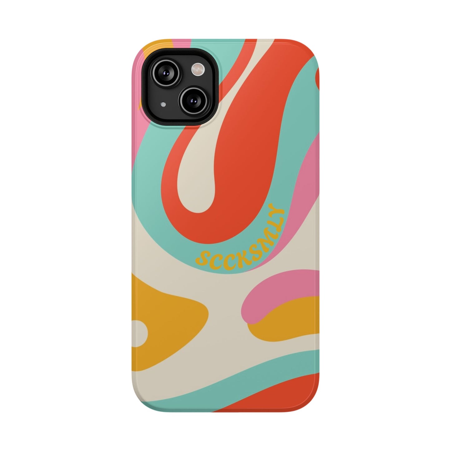 Psychodelic Acid Swirl Phone Case for "IOS or Apple"