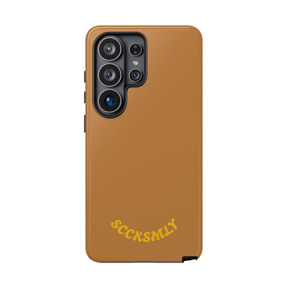 SOLID Spice Caramel Tough Case for Samsung