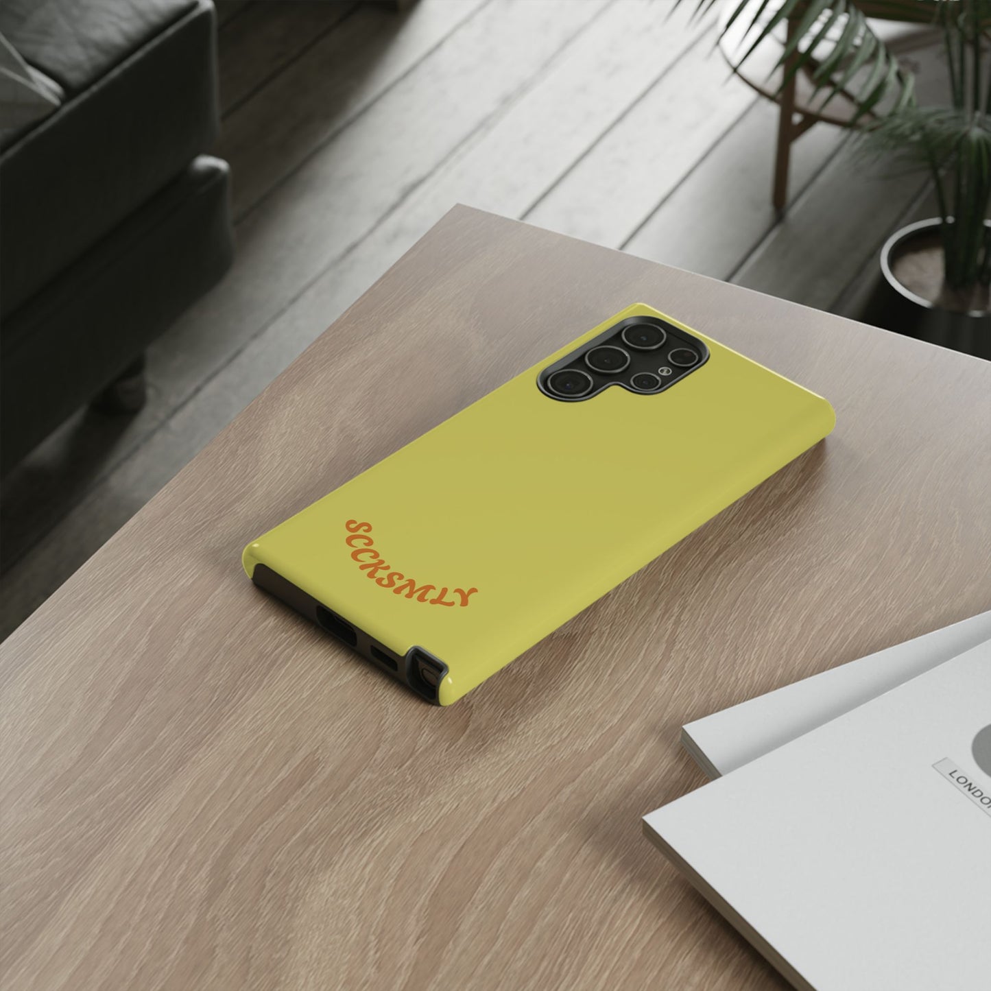SOLID Lemon Dijon Glaze Tough Case for Samsung