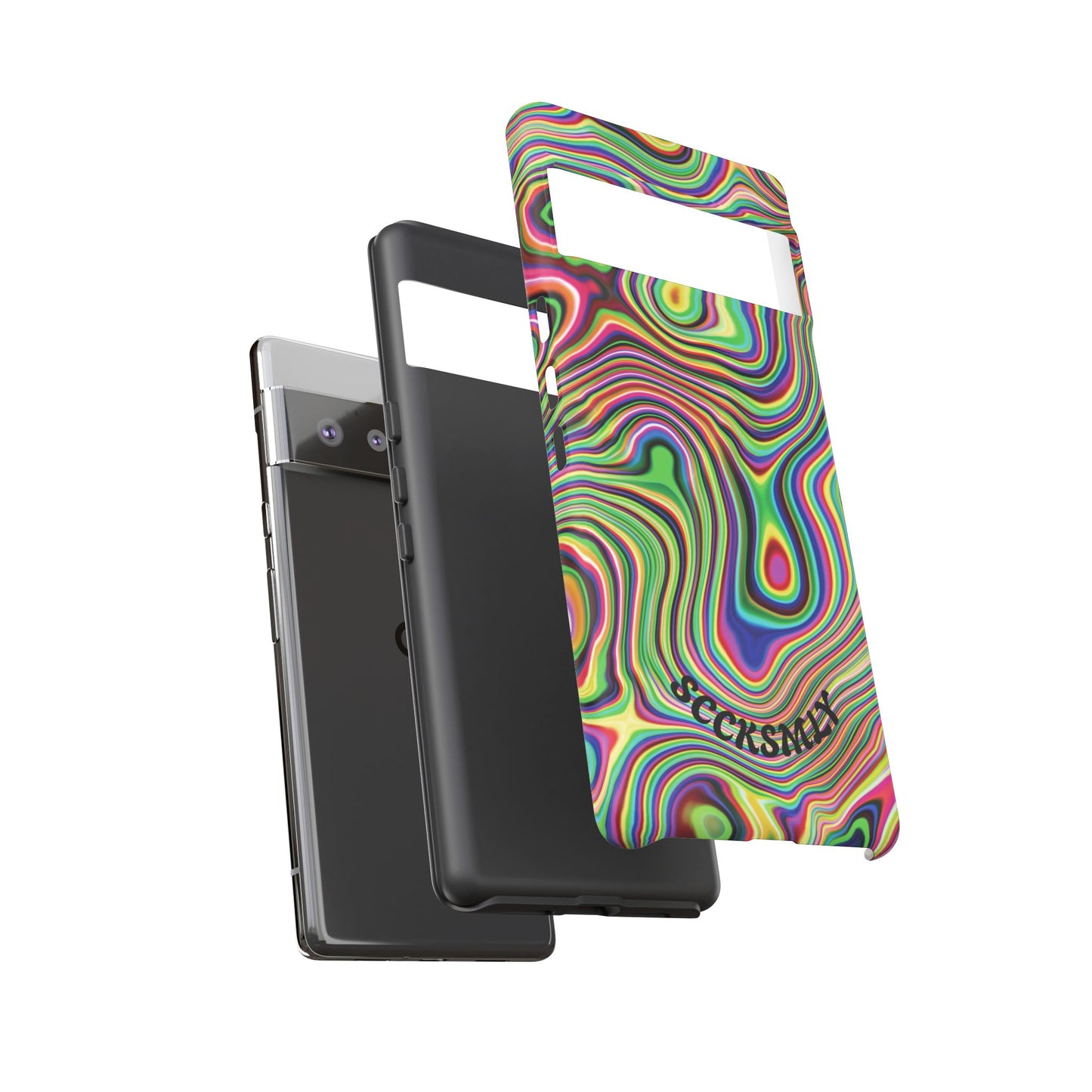 Acid Swirl Phone Case for Google Pixel